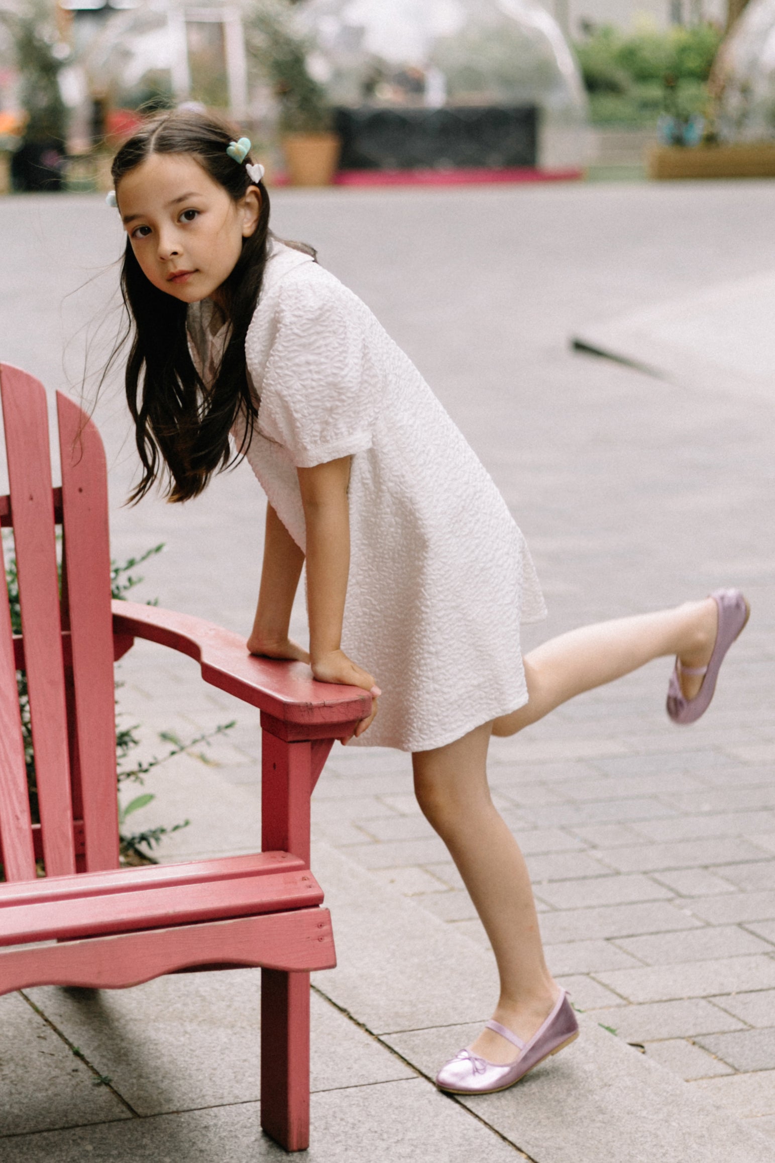 Frida Dress in White