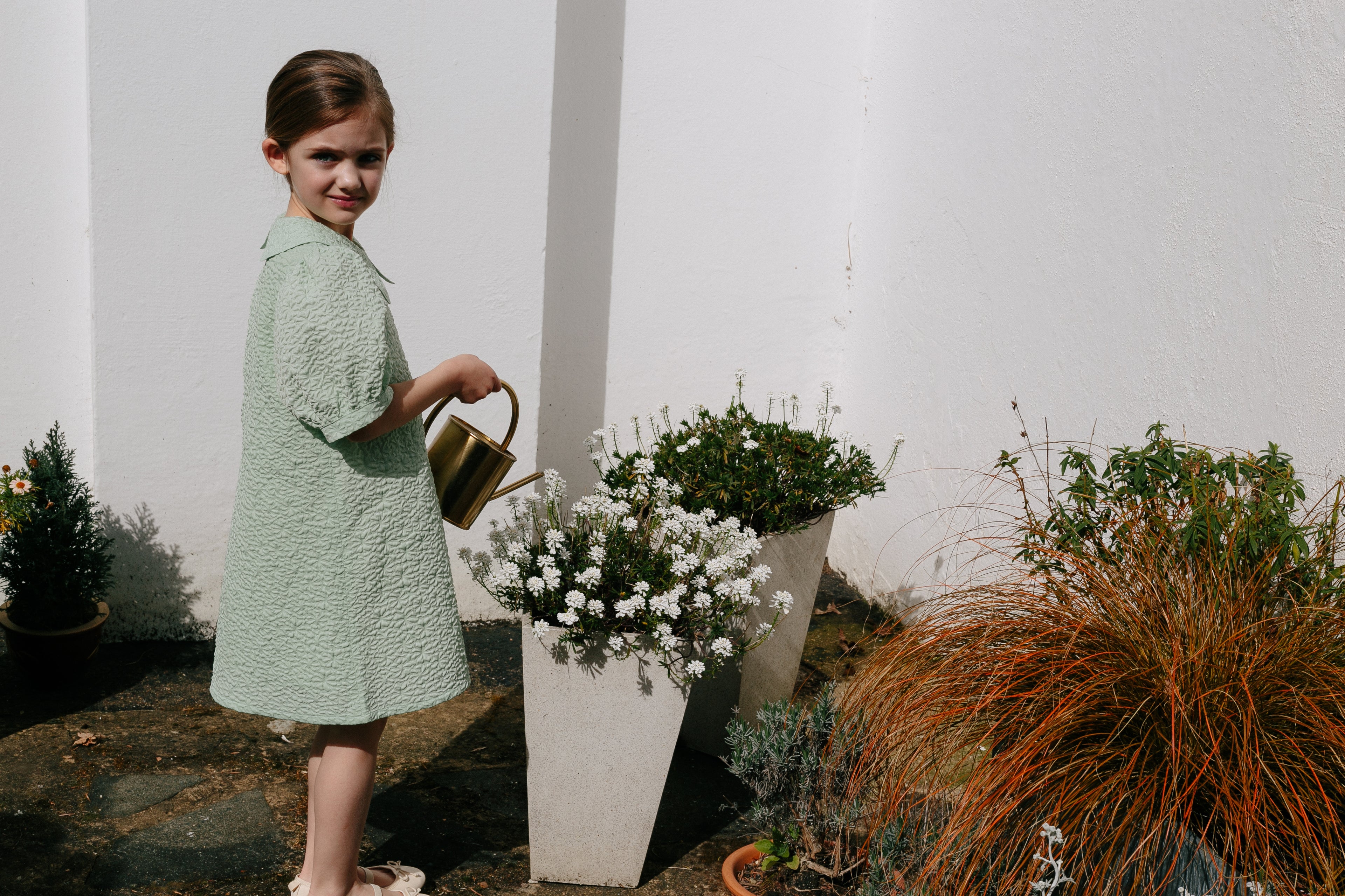 Frida Dress in Mint