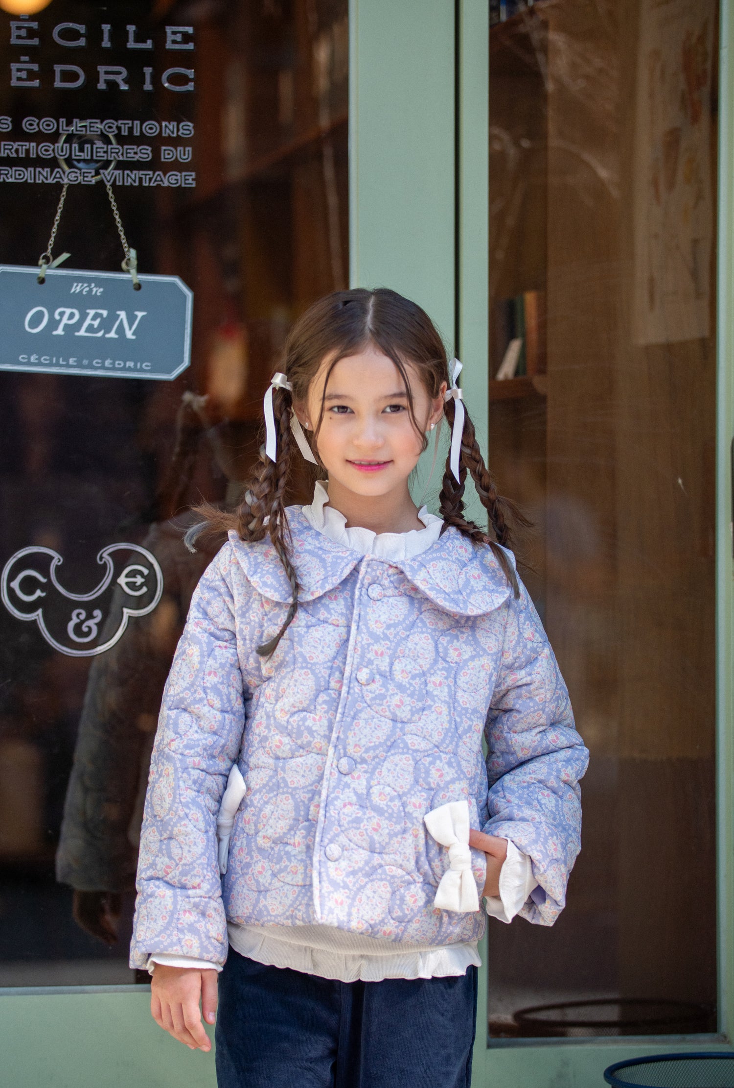 Bowbow Jacket in Lilac