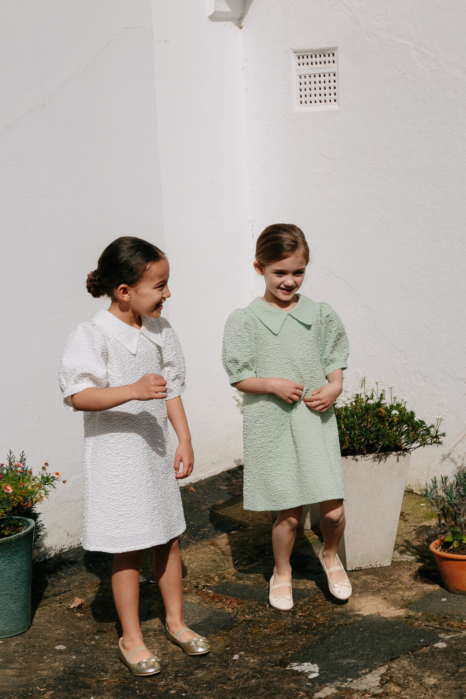 Frida Dress in White