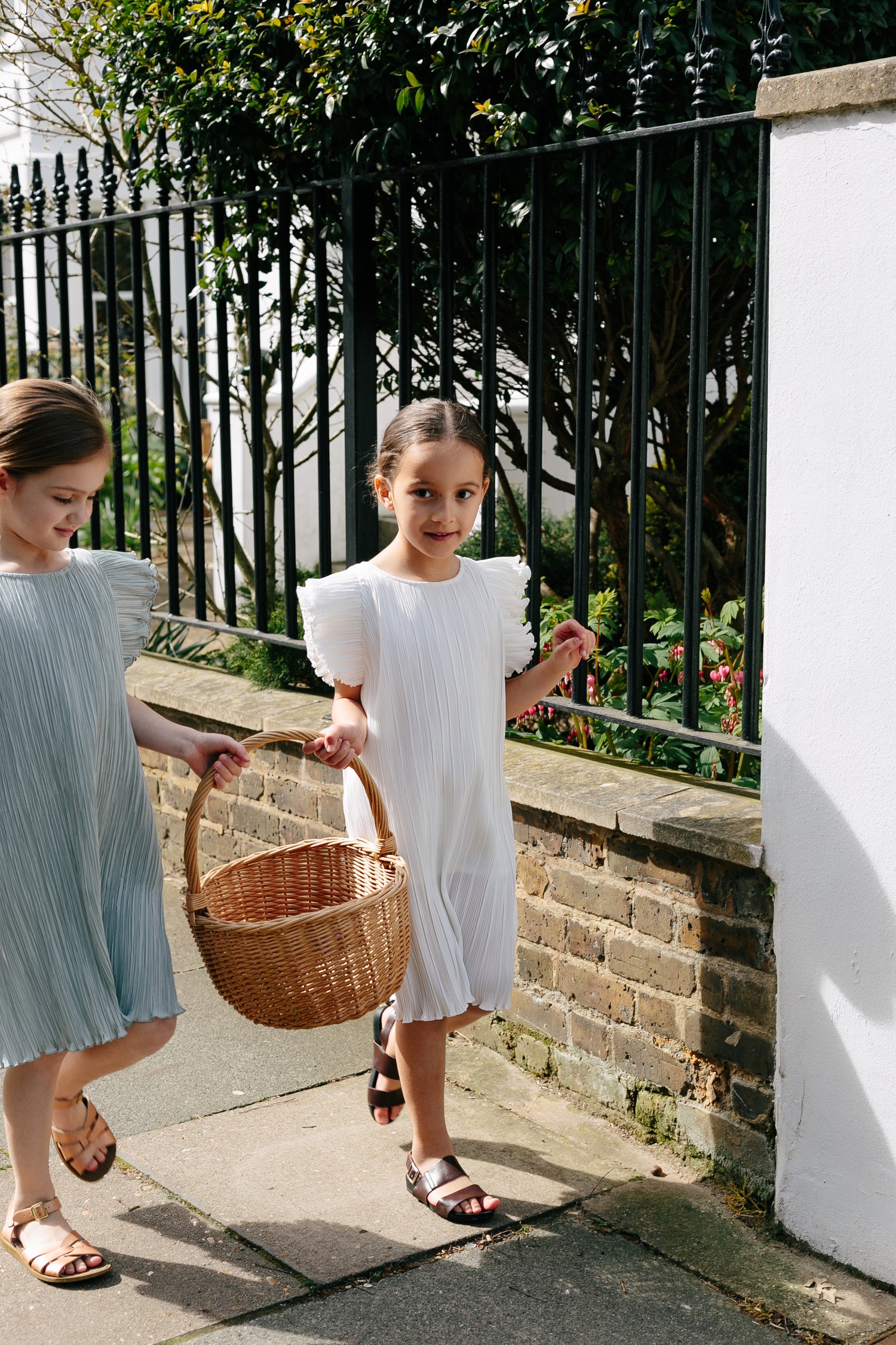 Butterfly Dress in White