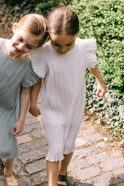 Butterfly Dress in White