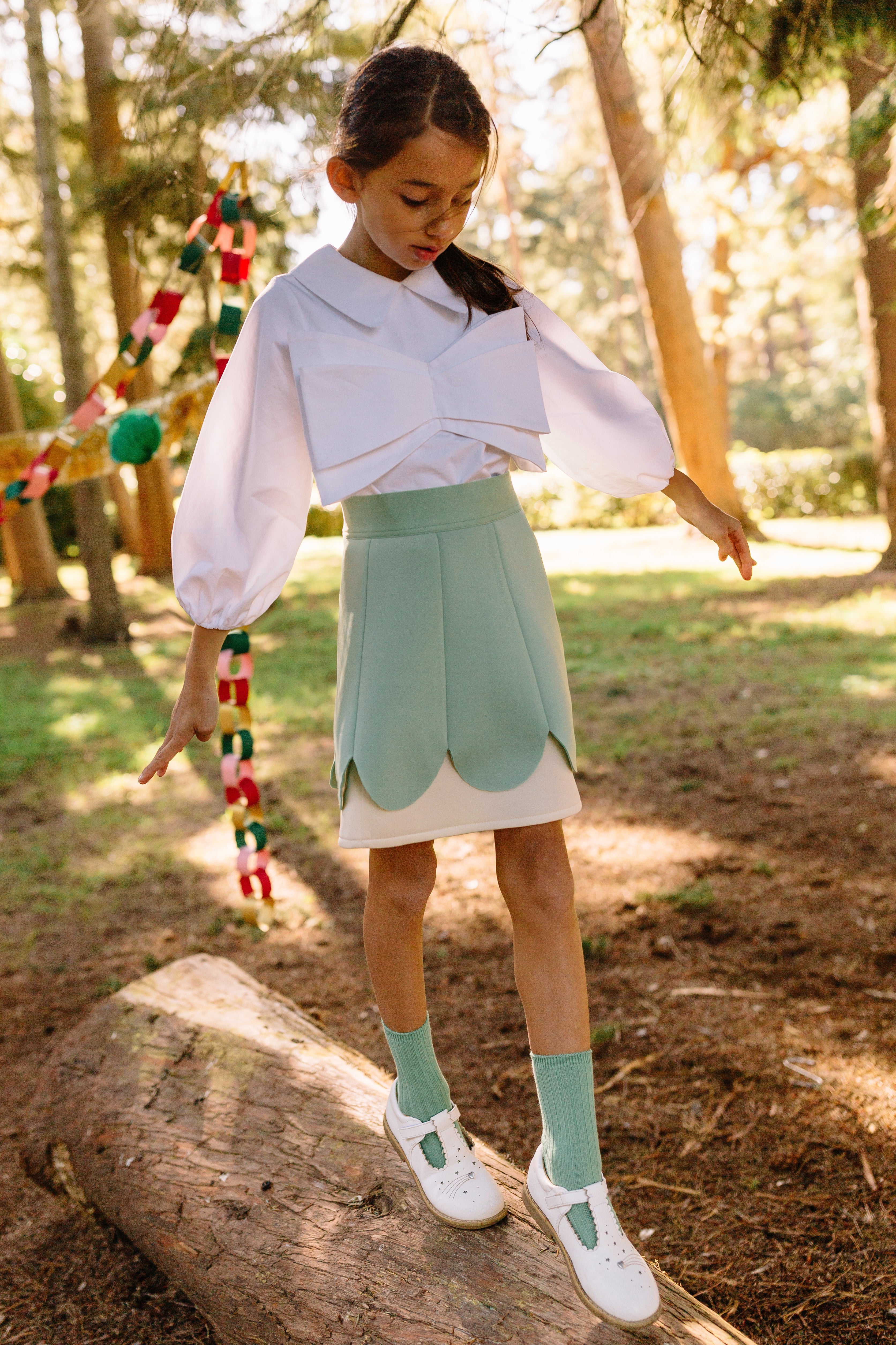 Victoria Skirt in Mint