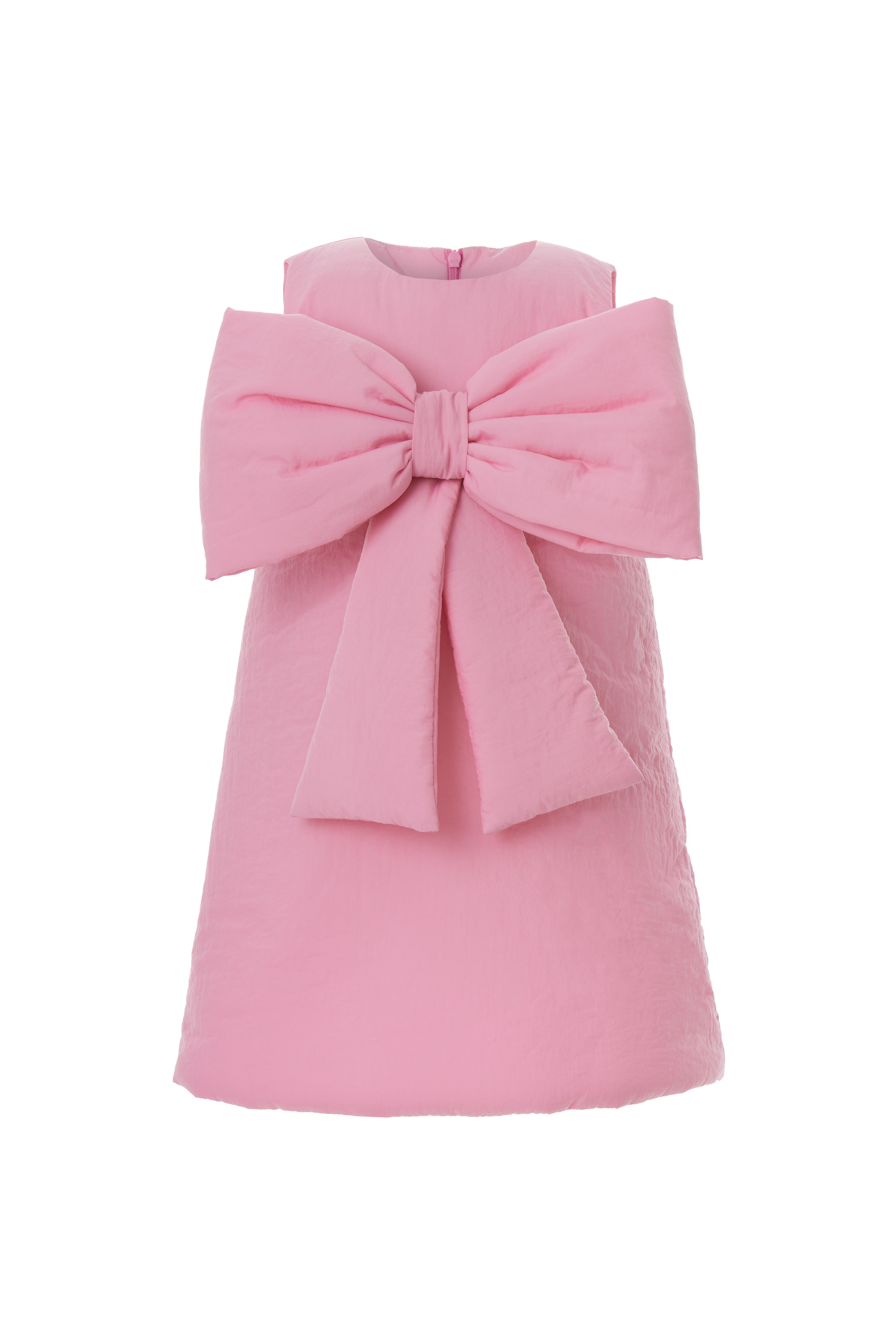 Harper Bow Dress in Pink